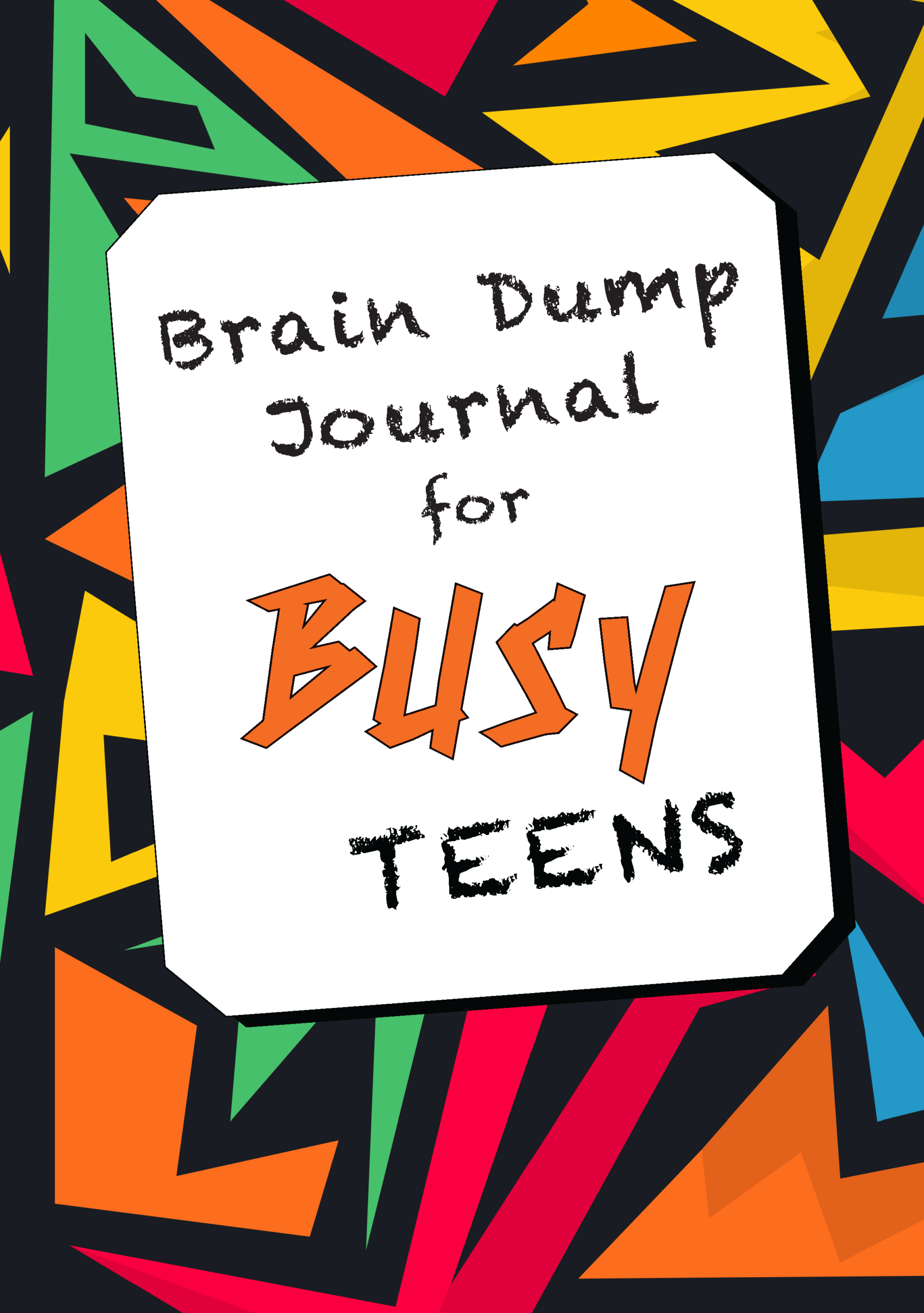 Brain Dump Journal for Busy Women cover